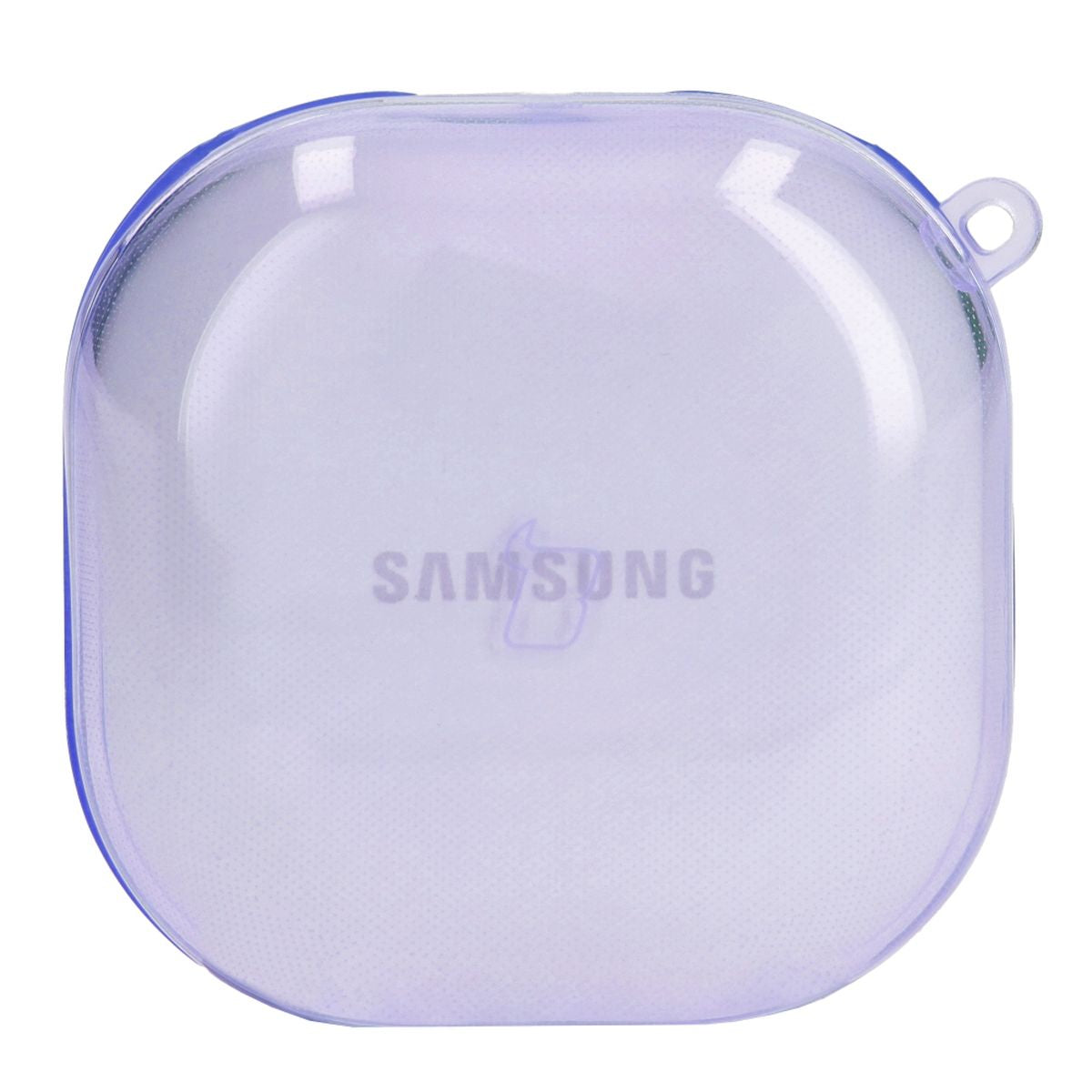 Schutzhülle für Samsung Galaxy Buds Live / Pro / Buds2 / Buds2 Pro. Bizon Case Headphone Clear, Transparent-Violett