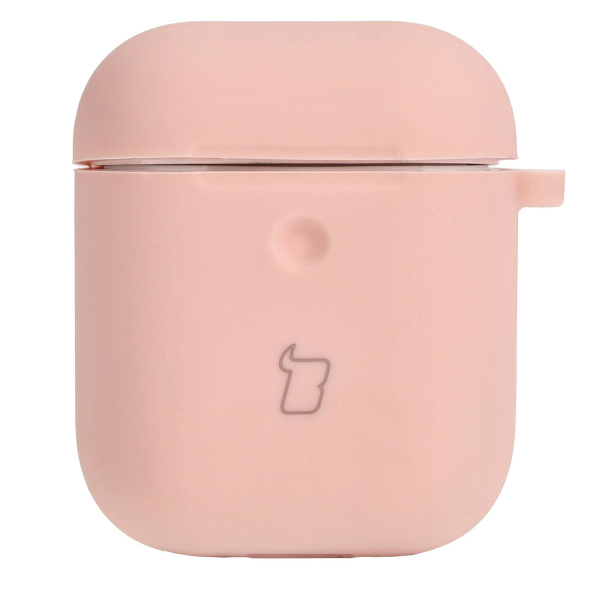 Schutzhülle für AirPods 1/2, Bizon Case Headphone Silicone, Hellrosa