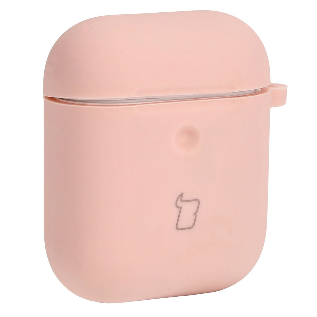 Schutzhülle für AirPods 1/2, Bizon Case Headphone Silicone, Hellrosa