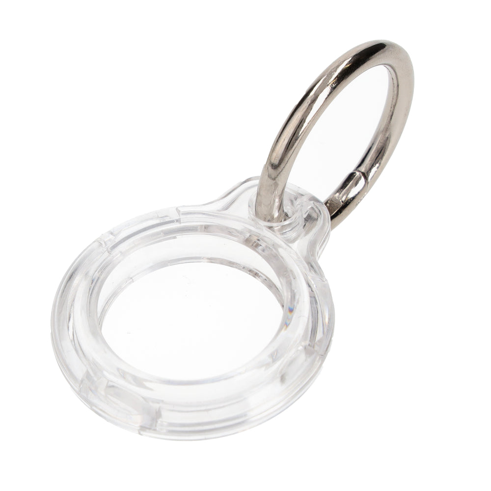 Schutzhülle Bizon Case Locator Keychain für Apple AirTag, Transparent