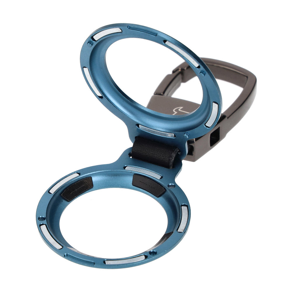 Schutzhülle Bizon Case Locator Magnetic für Apple AirTag, Blau