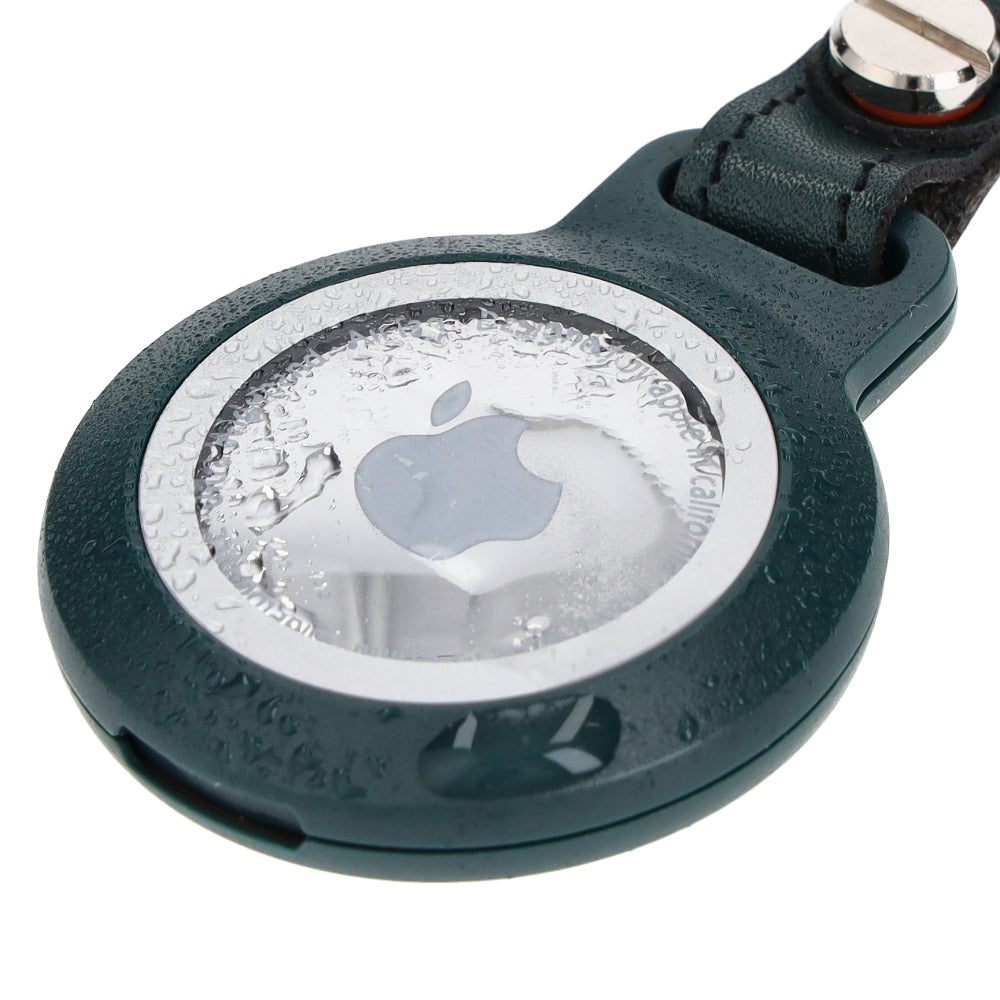 Schutzhülle Bizon Case Locator Waterproof für Apple AirTag, Grün