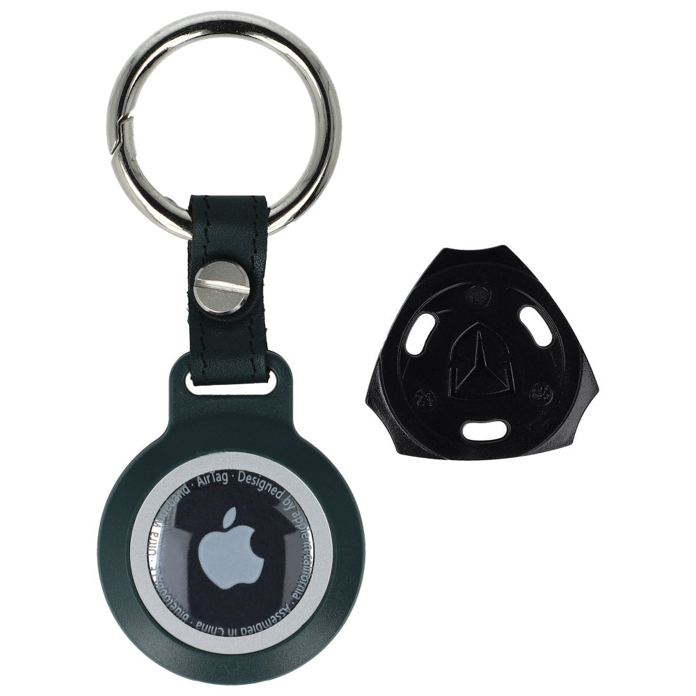 Schutzhülle Bizon Case Locator Waterproof für Apple AirTag, Grün