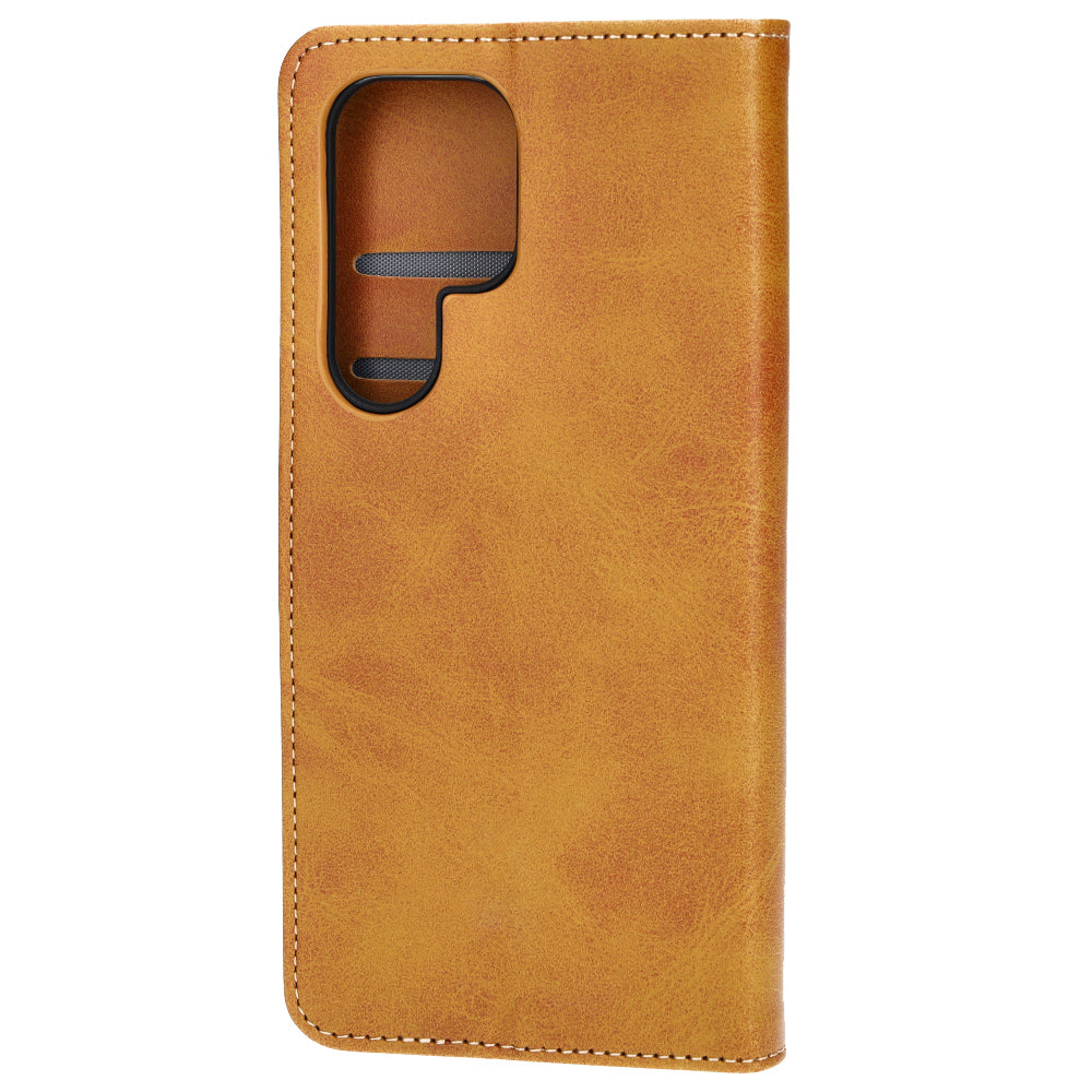 Schutzhülle Bizon Case Pocket für Samsung Galaxy S23 Ultra, Braun