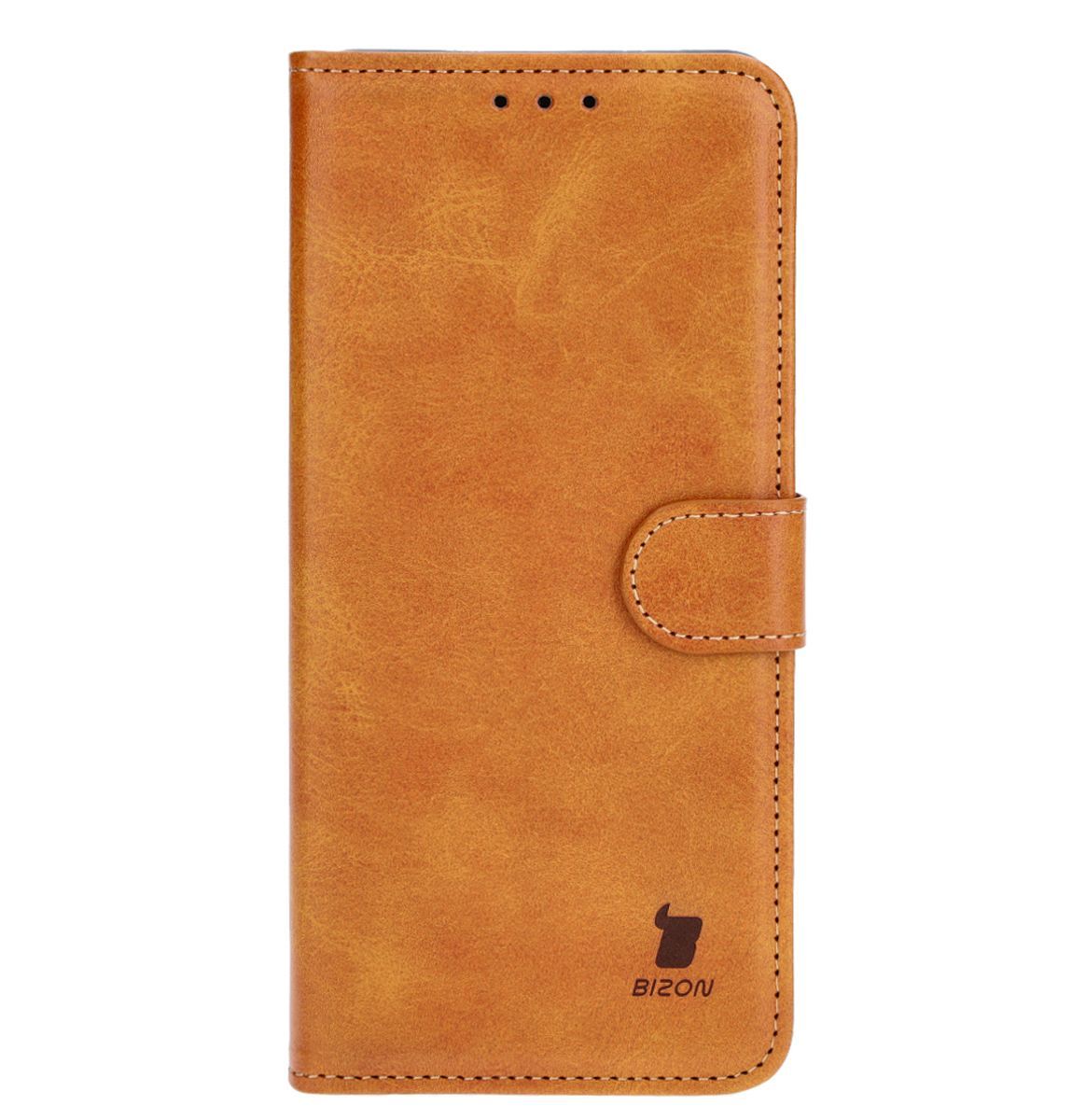 Handyhülle mit Klappe für OnePlus 12, Bizon Case Pocket, Braun