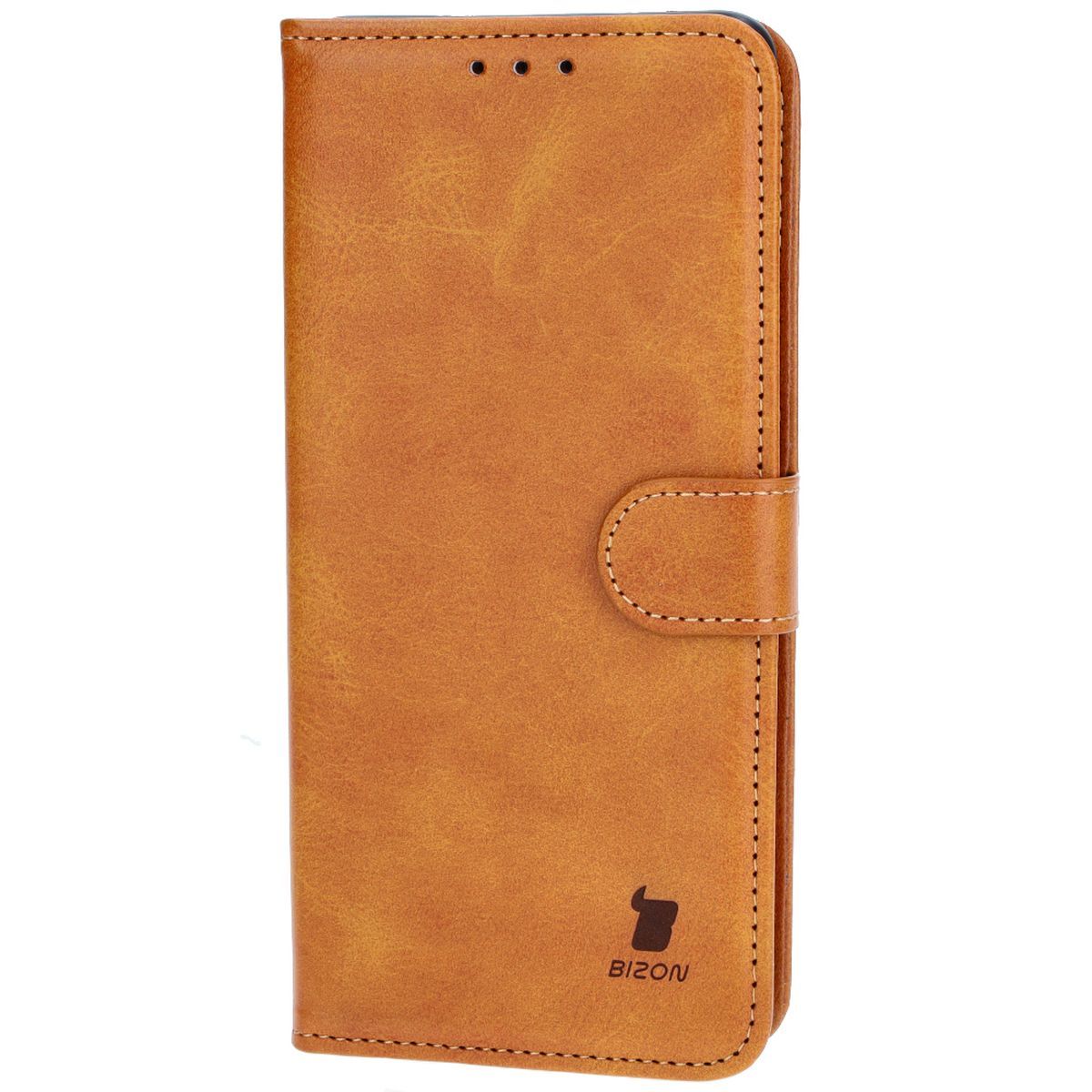 Handyhülle mit Klappe für OnePlus 12, Bizon Case Pocket, Braun