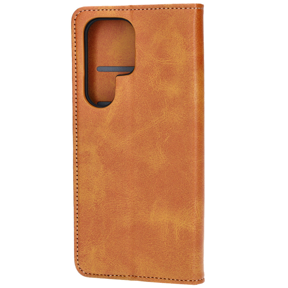 Schutzhülle Bizon Case Pocket Pro für Samsung Galaxy S23 Ultra, Braun