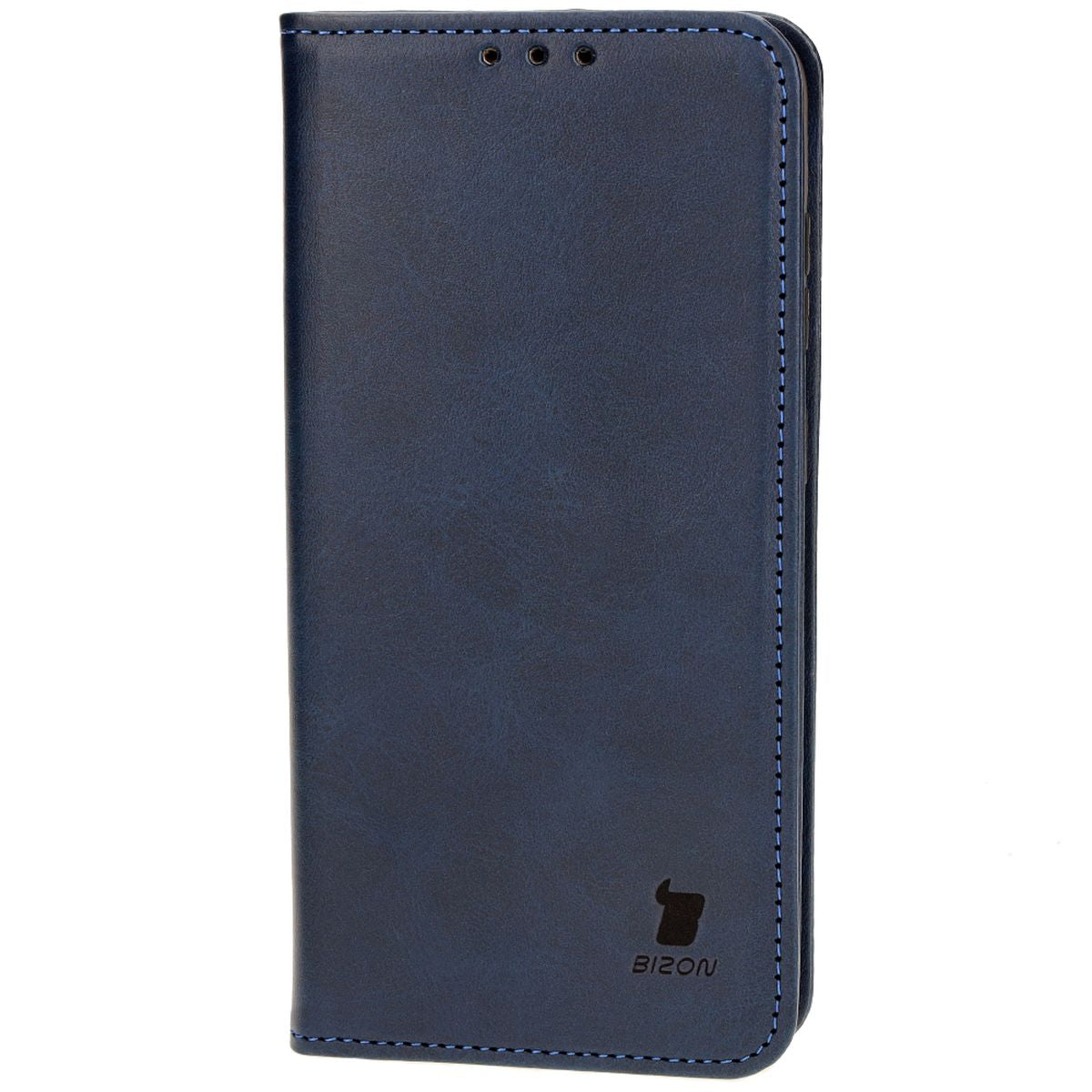 Handyhülle mit Klappe für Galaxy S24 Plus, Bizon Case Pocket Pro, Dunkelblau