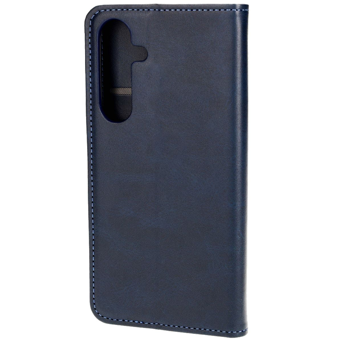 Handyhülle mit Klappe für Galaxy S24 Plus, Bizon Case Pocket Pro, Dunkelblau