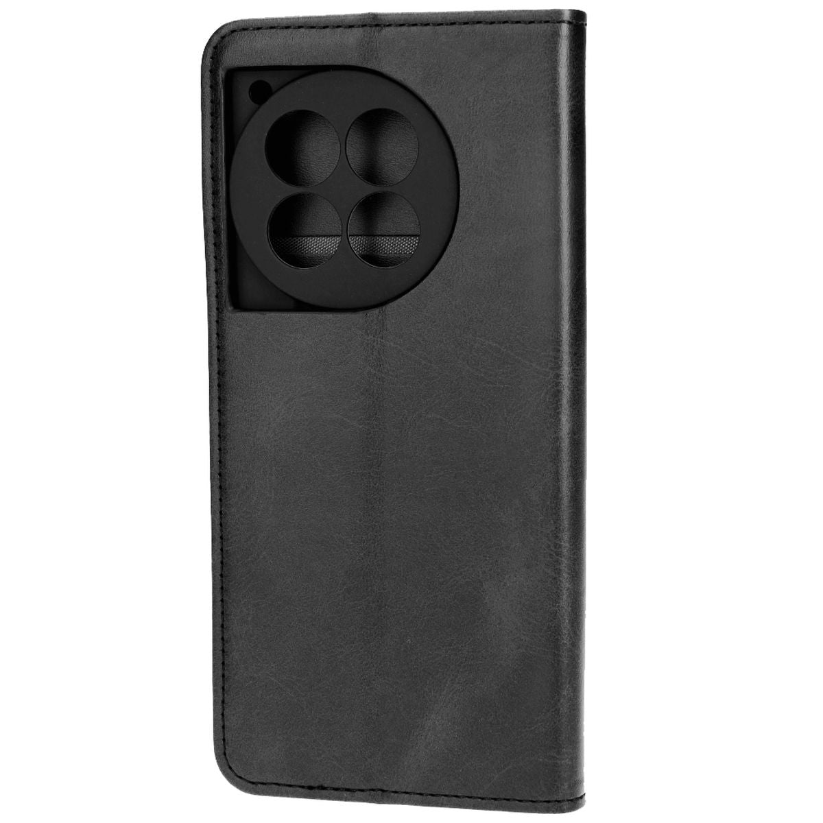 Schutzhülle für OnePlus 12R, Bizon Case Pocket Pro, Schwarz