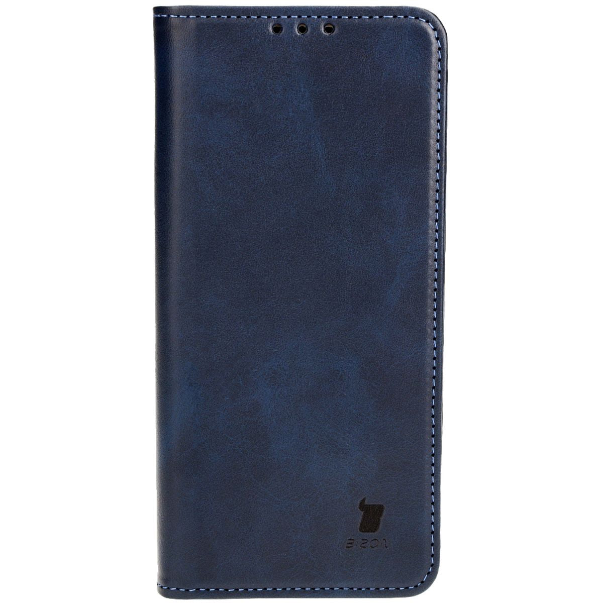 Handyhülle mit Klappe für OnePlus 12R, Bizon Case Pocket Pro, Dunkelblau