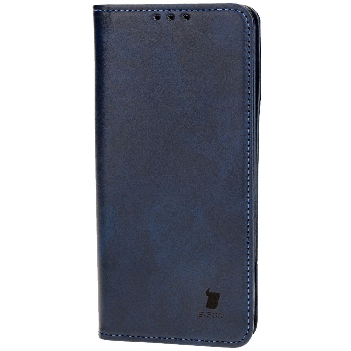 Handyhülle mit Klappe für OnePlus 12R, Bizon Case Pocket Pro, Dunkelblau