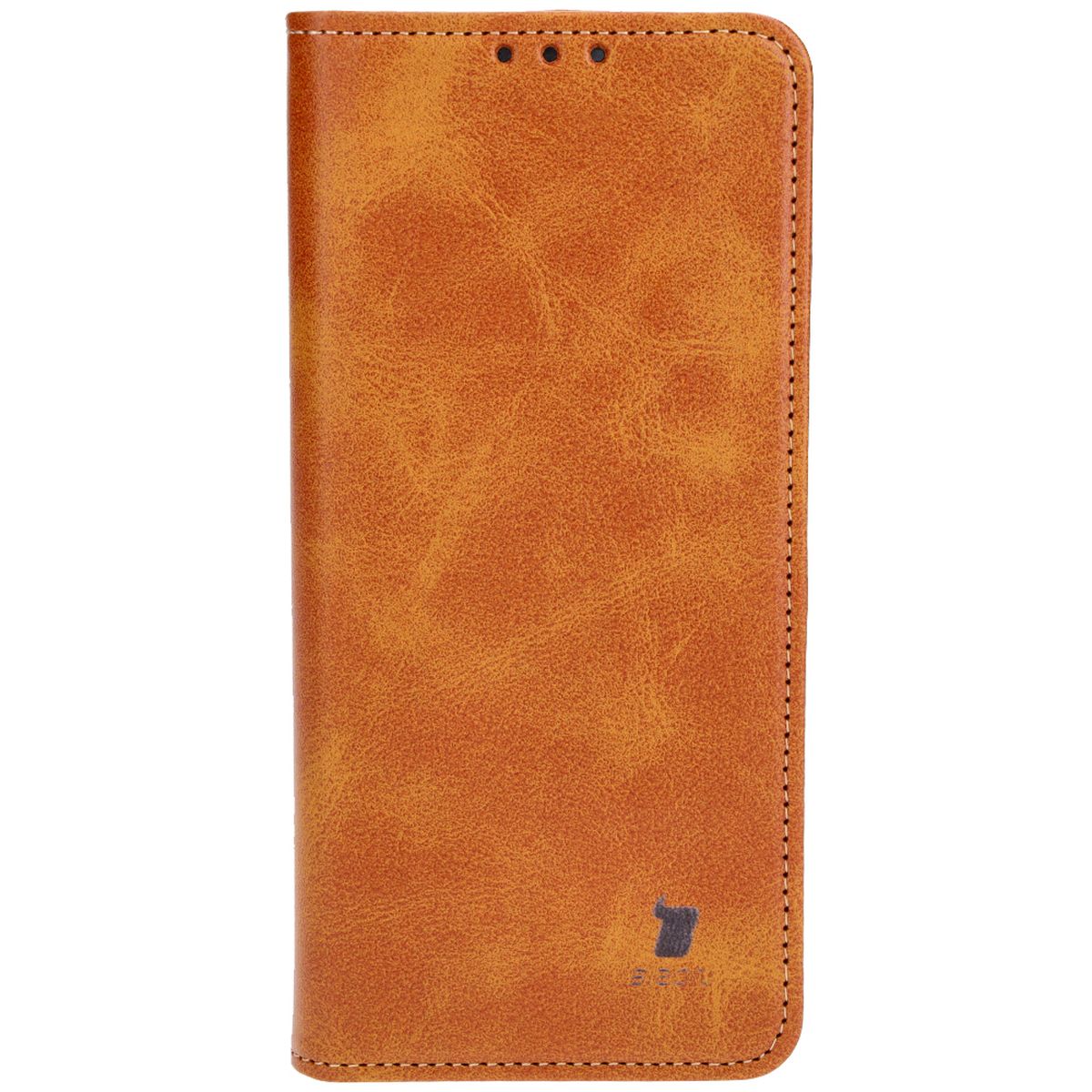 Handyhülle mit Klappe für OnePlus 12R, Bizon Case Pocket Pro, Braun