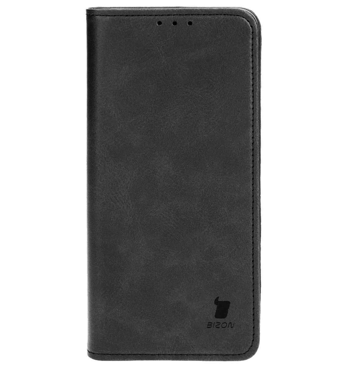 Handyhülle mit Klappe für Oppo A58 4G, Bizon Case Pocket Pro, Schwarz