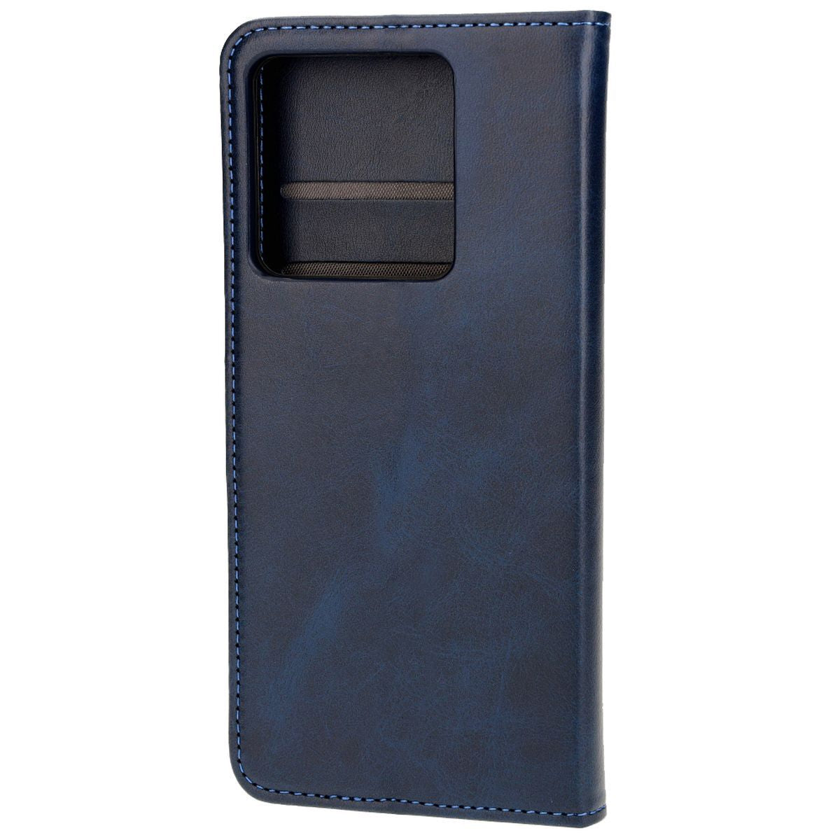 Handyhülle mit Klappe für Xiaomi Poco X6 / Xiaomi Redmi Note 13 Pro 5G, Bizon Case Pocket, Dunkelblau