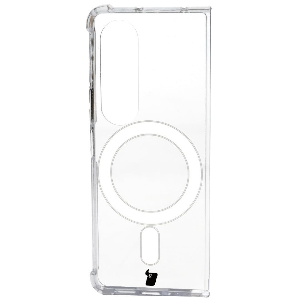 Schutzhülle Bizon Case Pure MagSafe für Samsung Galaxy Z Fold4, Transparent
