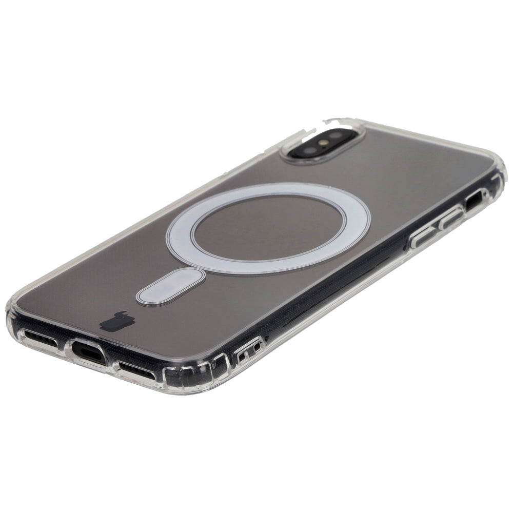 Schutzhülle Bizon Case Pure MagSafe für iPhone X/Xs, Transparent