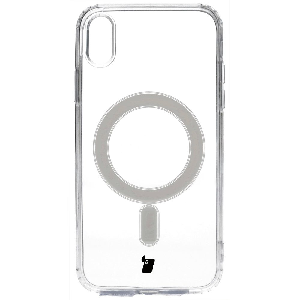 Schutzhülle Bizon Case Pure MagSafe für iPhone Xr, Transparent