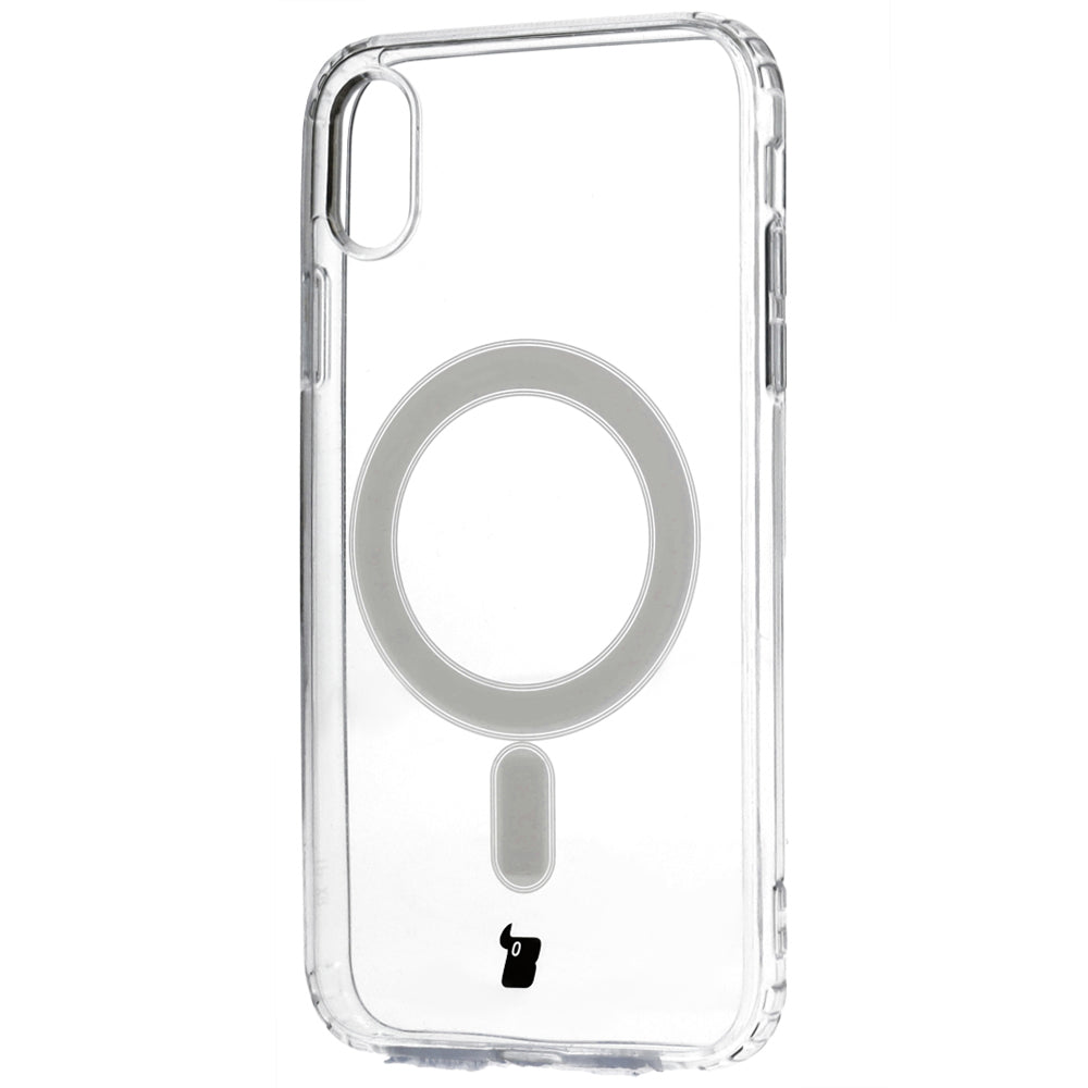 Schutzhülle Bizon Case Pure MagSafe für iPhone Xr, Transparent