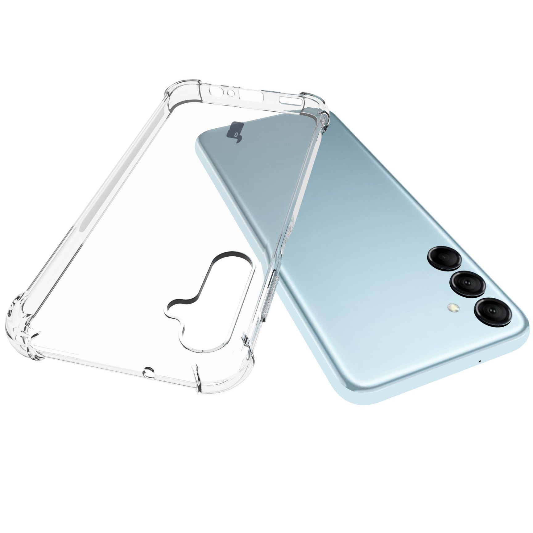 Flexible Schutzhülle für Galaxy M14 5G, Bizon Case Salpa, Transparent