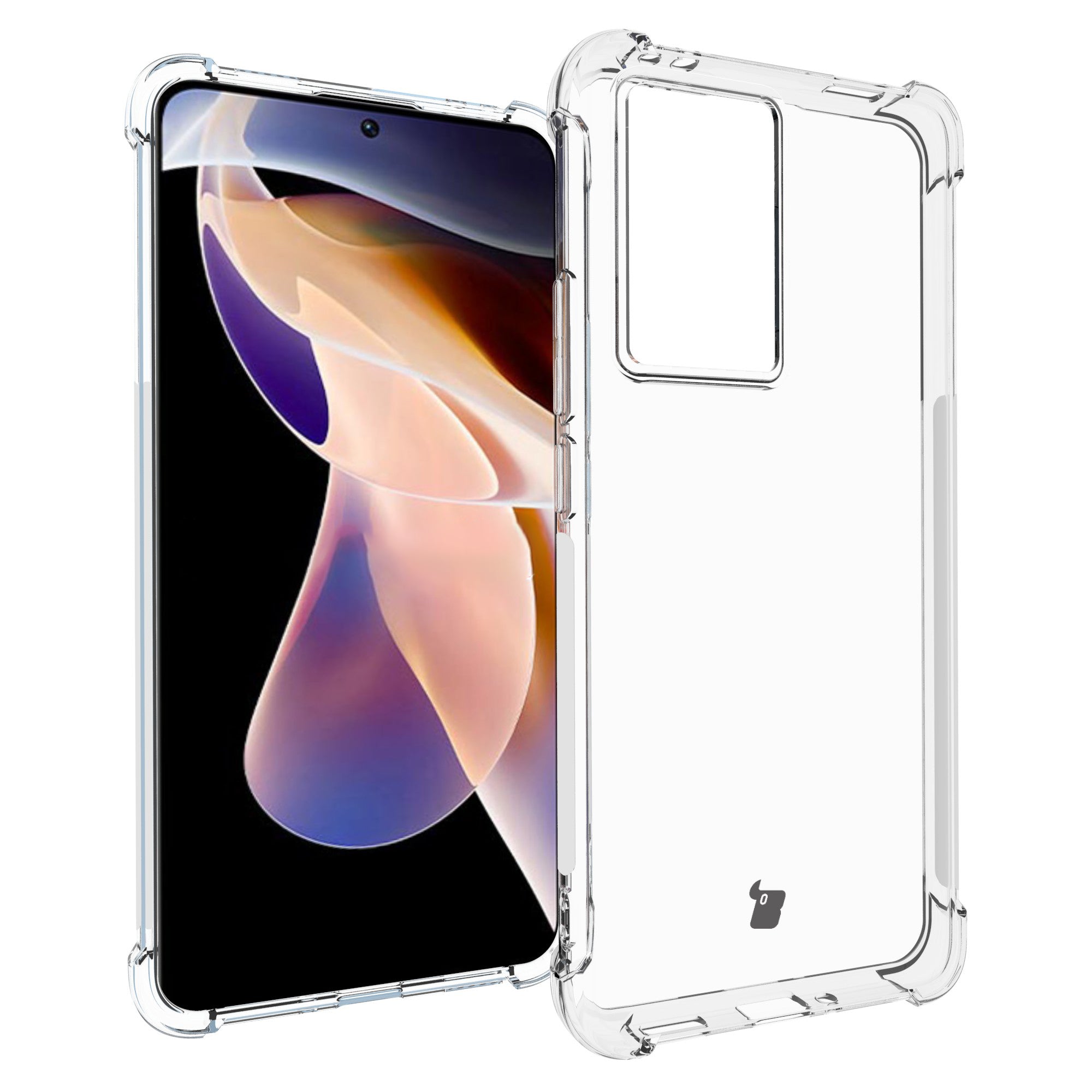 Flexible Schutzhülle für Xiaomi Pocophone F5 Pro, Bizon Case Salpa, Transparent