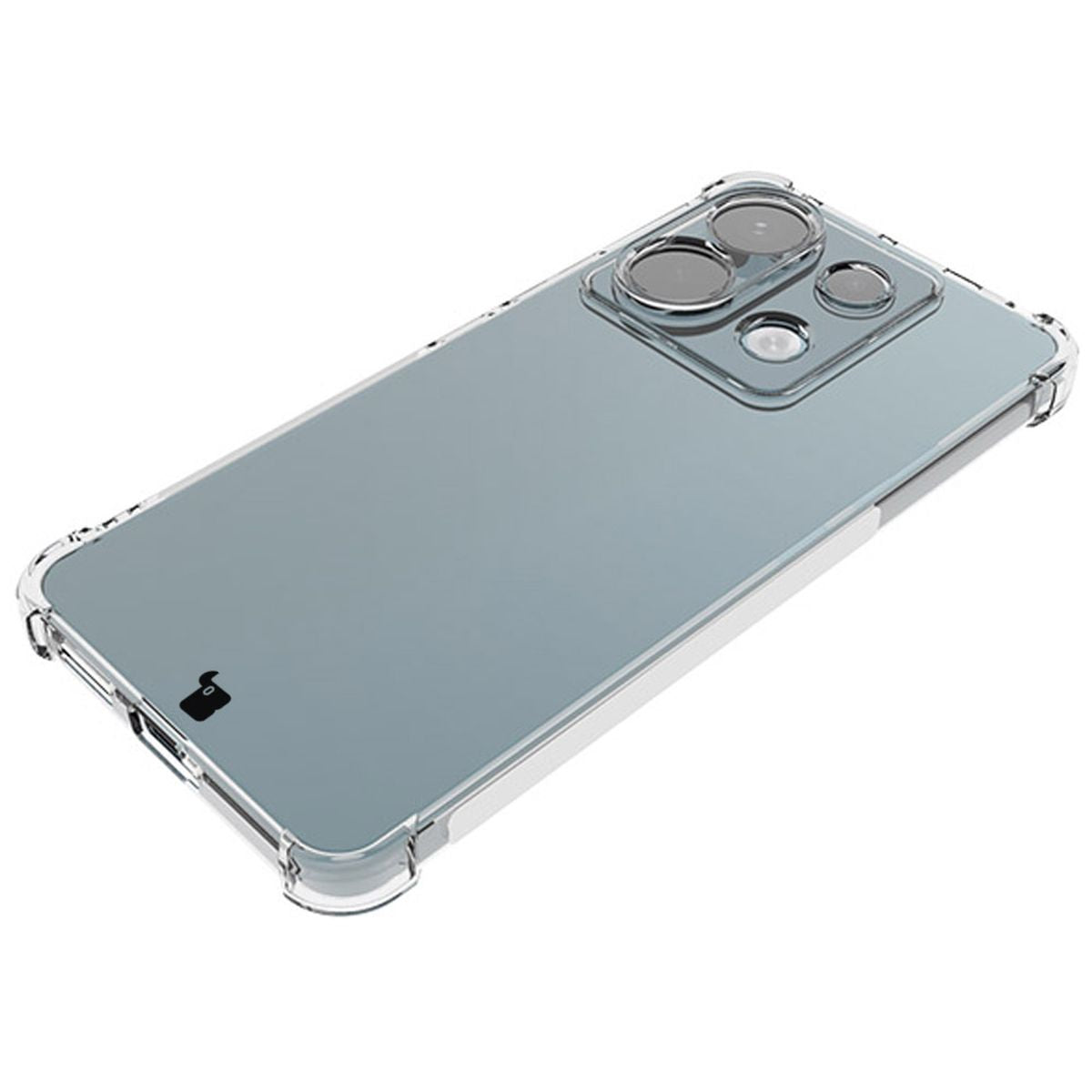Flexible Schutzhülle für Xiaomi Pocophone X6 / Xiaomi Redmi Note 13 Pro 5G, Bizon Case Salpa, Transparent