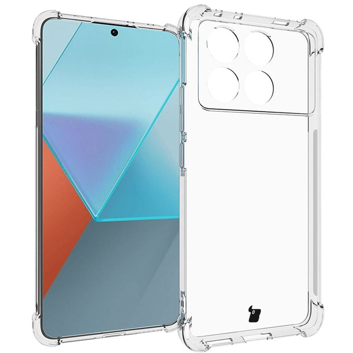Flexible Schutzhülle für Xiaomi Pocophone X6 Pro, Bizon Case Salpa, Transparent