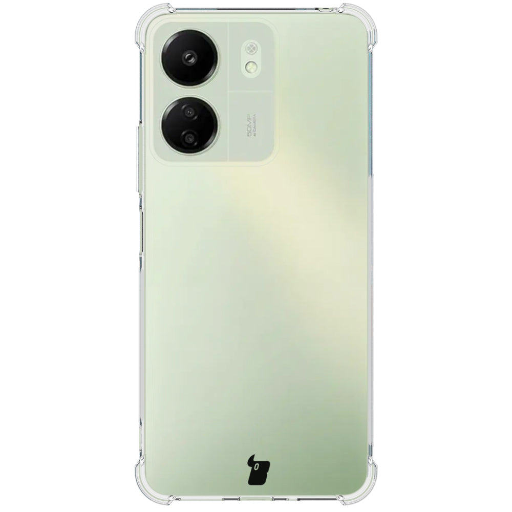 Flexible Schutzhülle für Xiaomi Redmi 13C / Xiaomi Pocophone C65, Bizon Case Salpa, Transparent