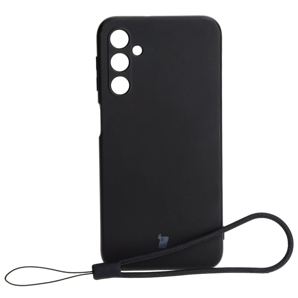 Schutzhülle Bizon Case Silicone für Galaxy A24 4G, Schwarz