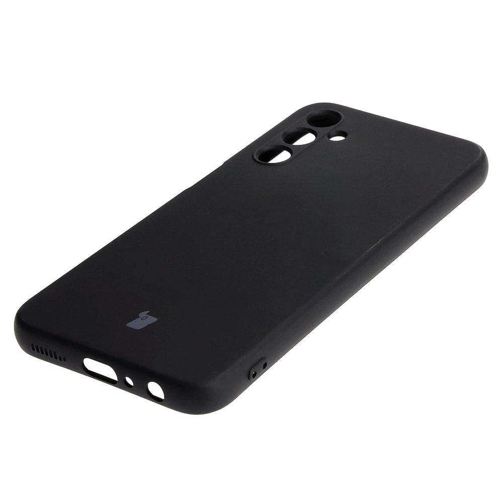 Schutzhülle Bizon Case Silicone für Galaxy A24 4G, Schwarz