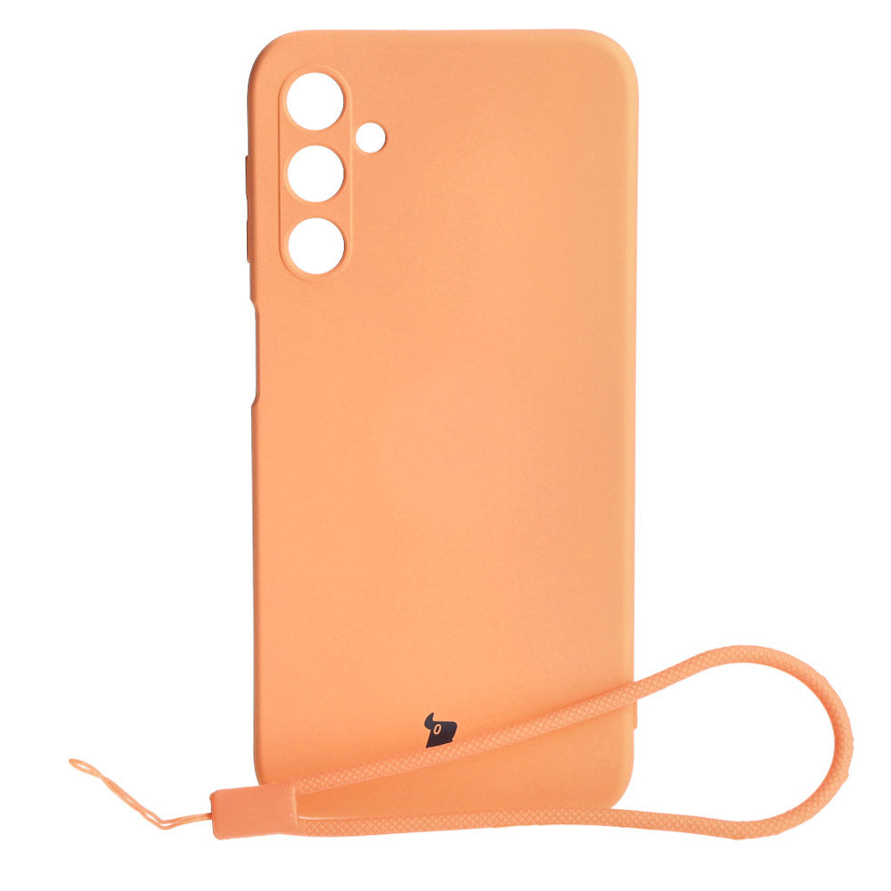 Schutzhülle Bizon Case Silicone für Samsung Galaxy A24, Orange