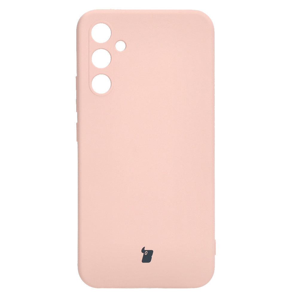 Schutzhülle Bizon Case Silicone für Galaxy A34 5G, Hellrosa