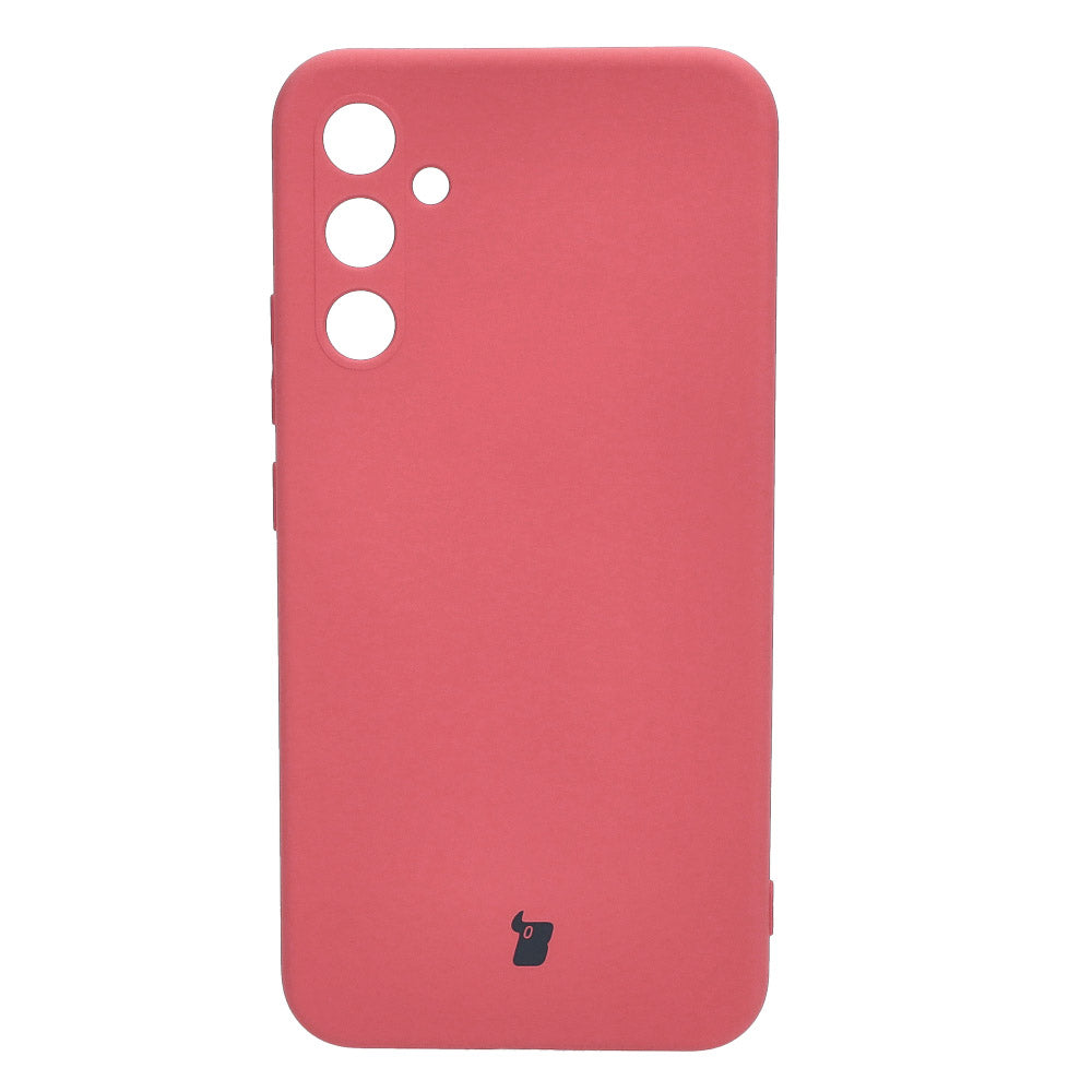 Schutzhülle Bizon Case Silicone für Galaxy A34 5G, Dunkelrosa
