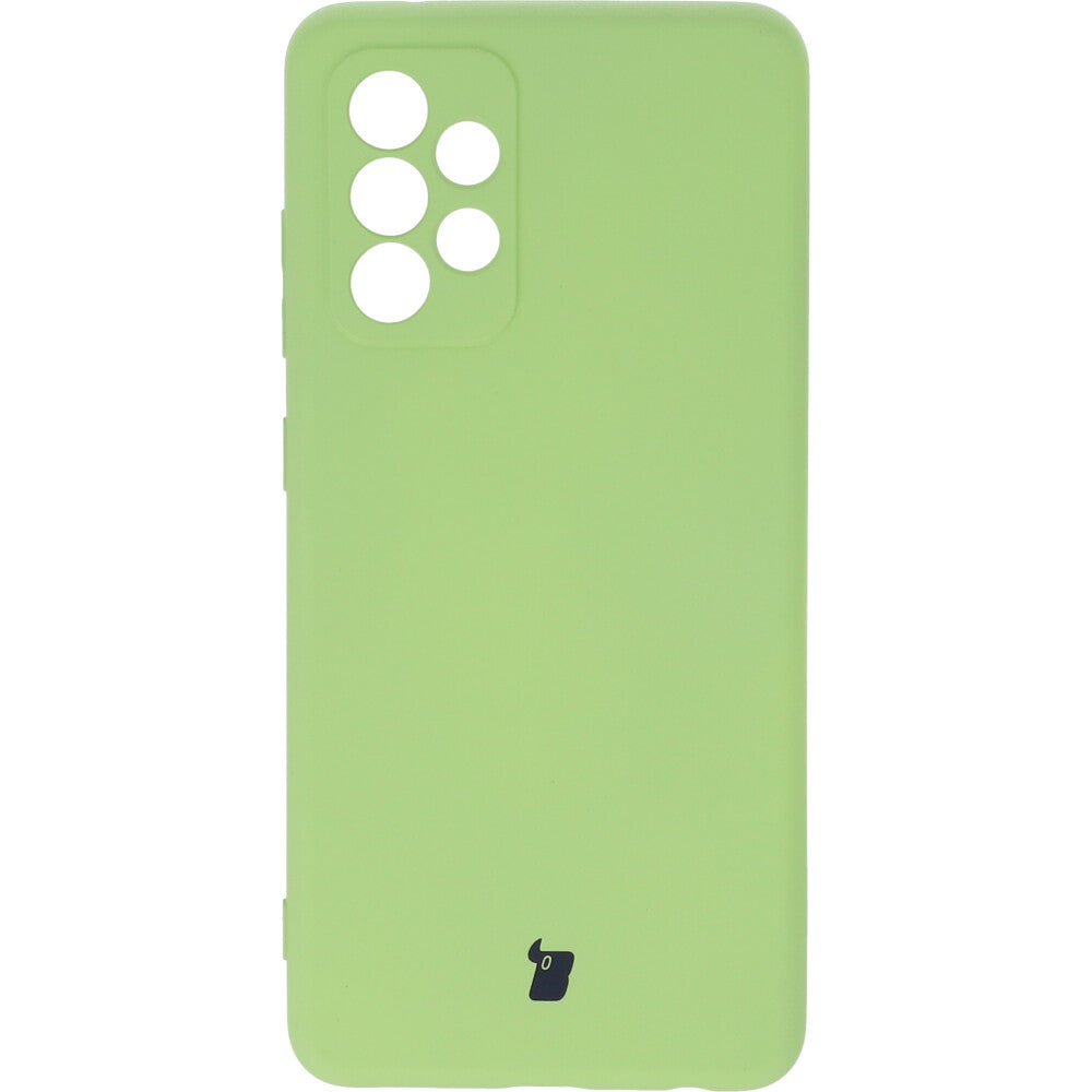 Schutzhülle Bizon Case Silicone für Galaxy A52s 5G, A52 5G, A52 4G, Grün