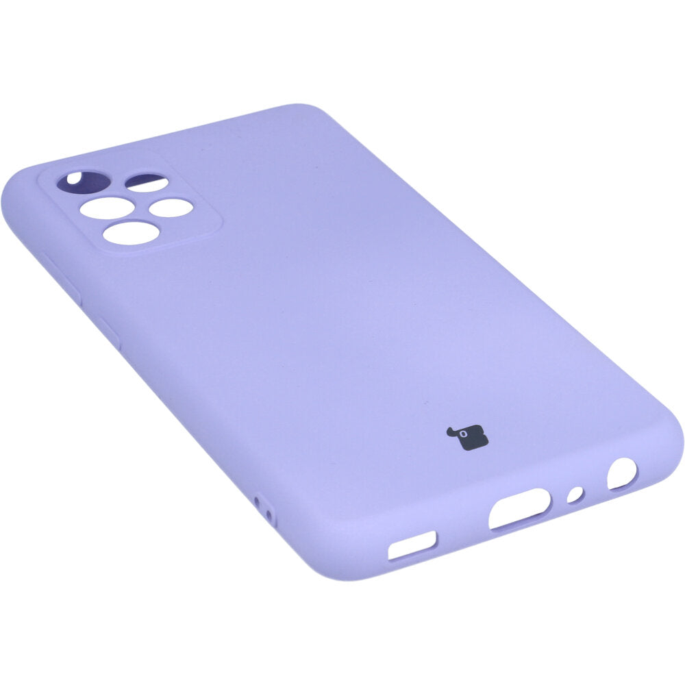Schutzhülle Bizon Case Silicone für Galaxy A52s 5G, A52 5G, A52 4G, Violett