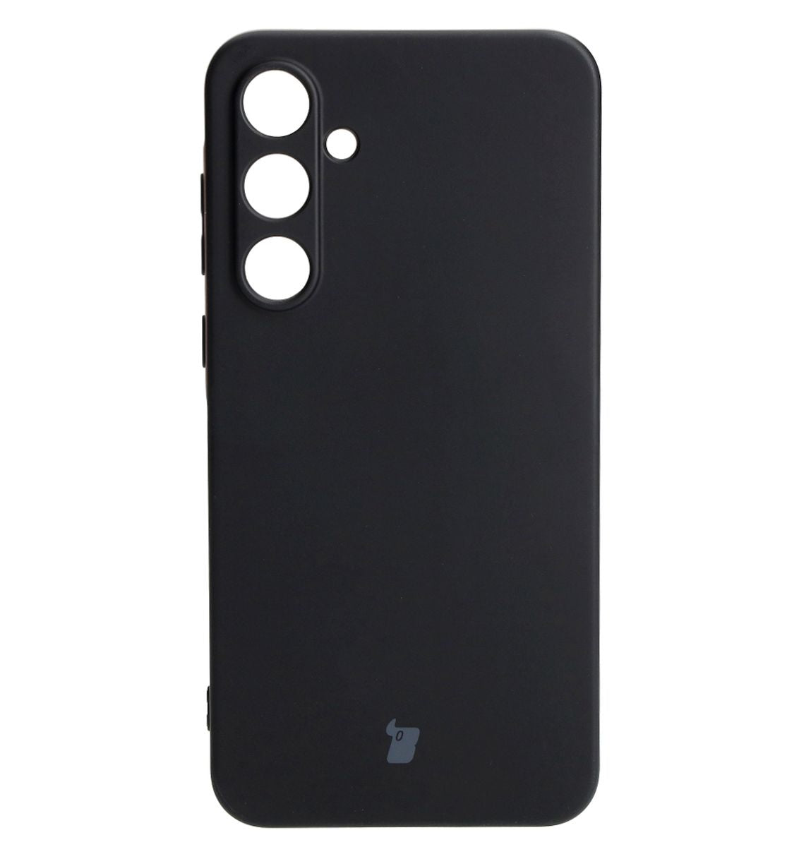 Schutzhülle für Galaxy A55 5G, Bizon Case Silicone, Schwarz