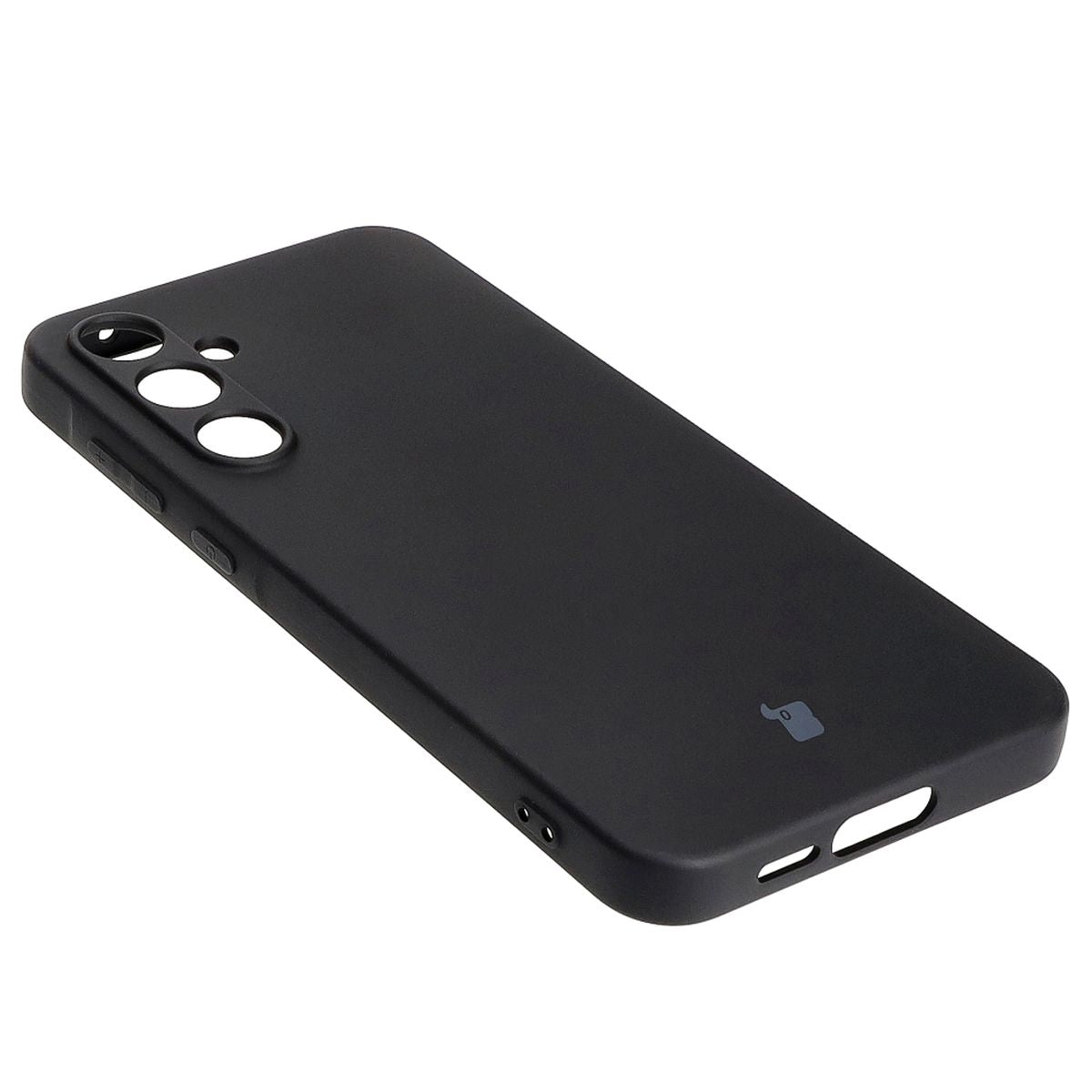Schutzhülle für Galaxy A55 5G, Bizon Case Silicone, Schwarz