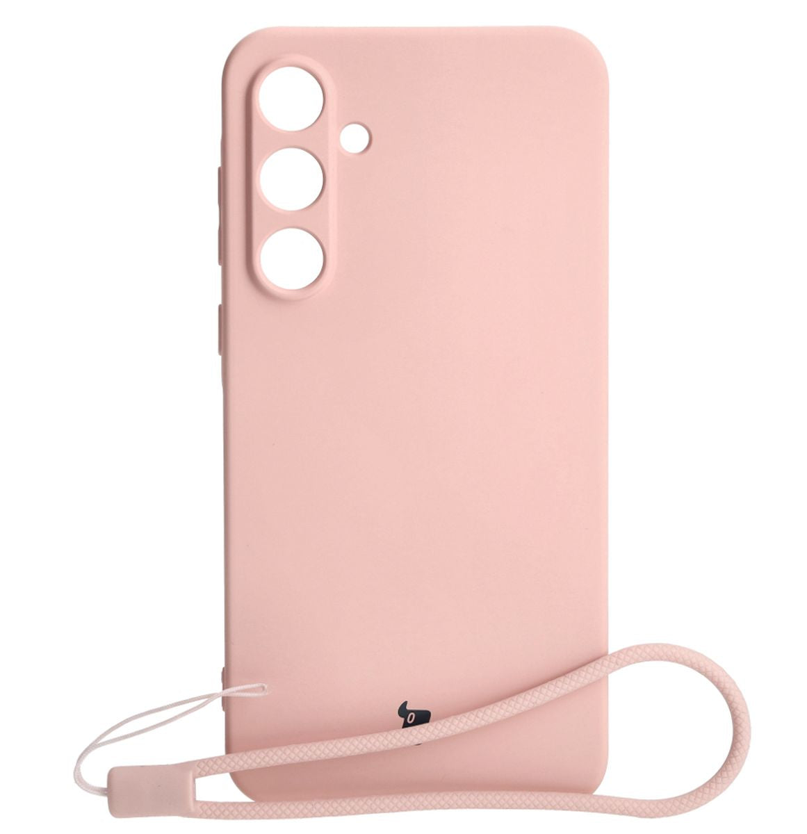 Schutzhülle für Galaxy A55 5G, Bizon Case Silicone, Hellrosa