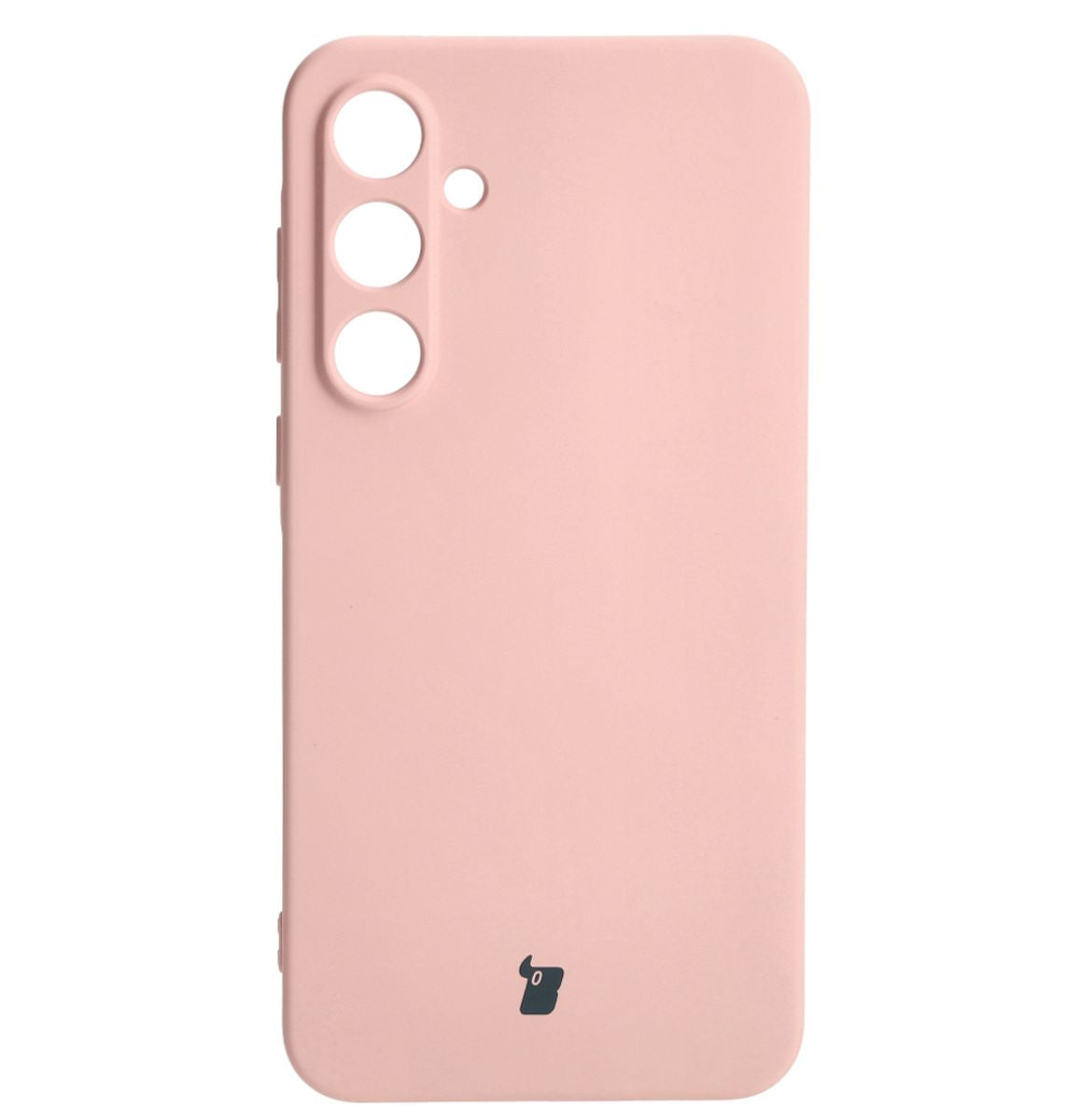Schutzhülle für Galaxy A55 5G, Bizon Case Silicone, Hellrosa