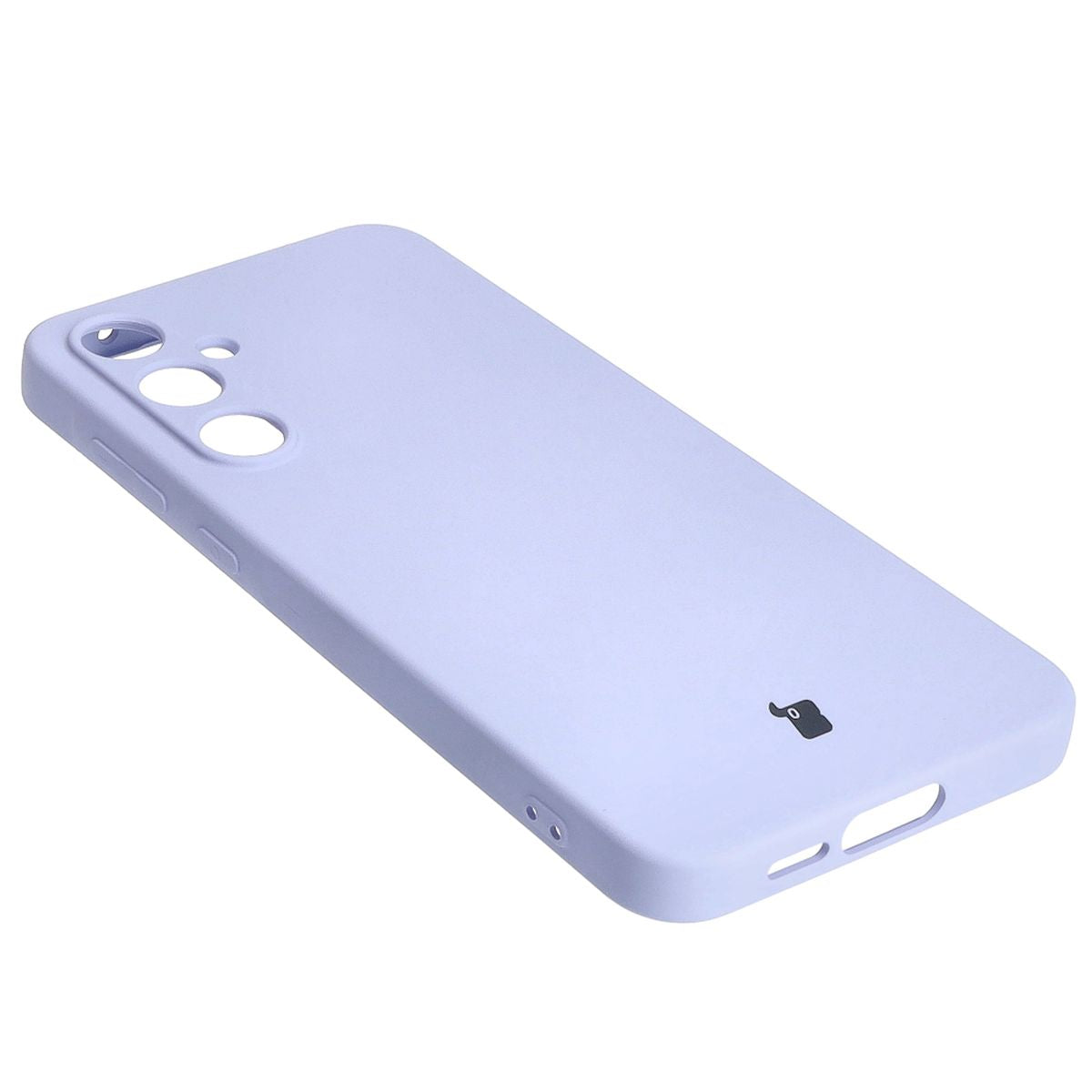 Schutzhülle für Galaxy A55 5G, Bizon Case Silicone, Hellviolett