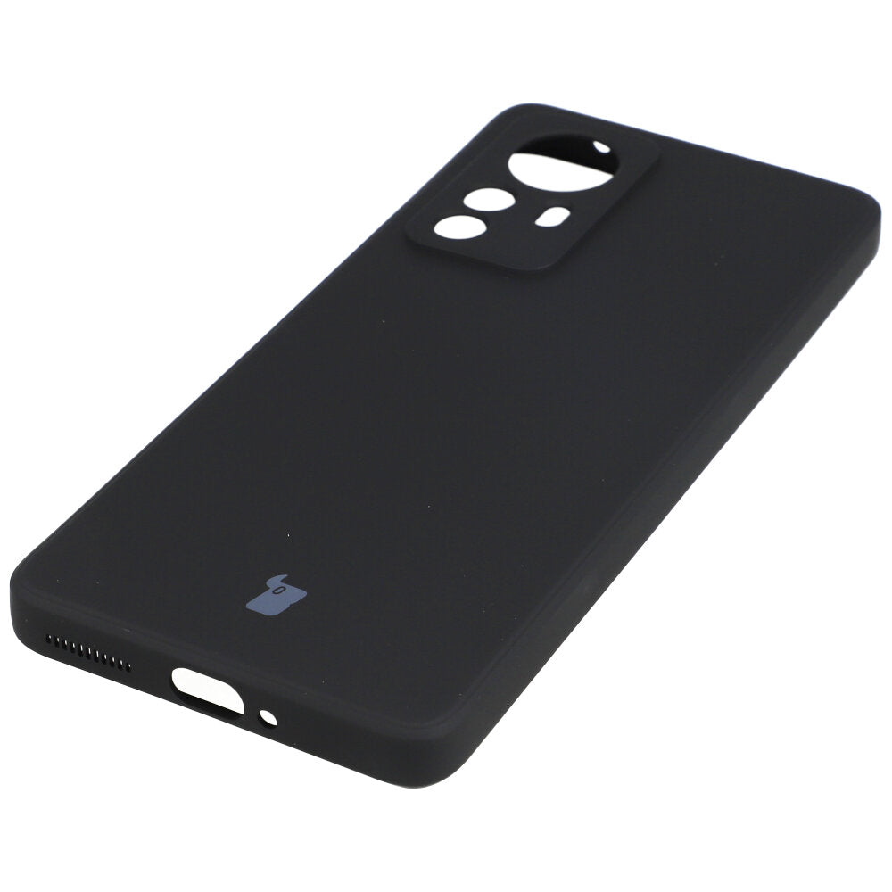 Schutzhülle Bizon Case Silicone für Xiaomi 12 Pro, Schwarz