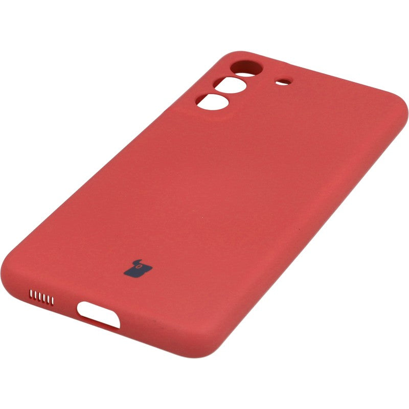 Schutzhülle Bizon Case Silicone für Galaxy S21 FE, Dunkelrosa