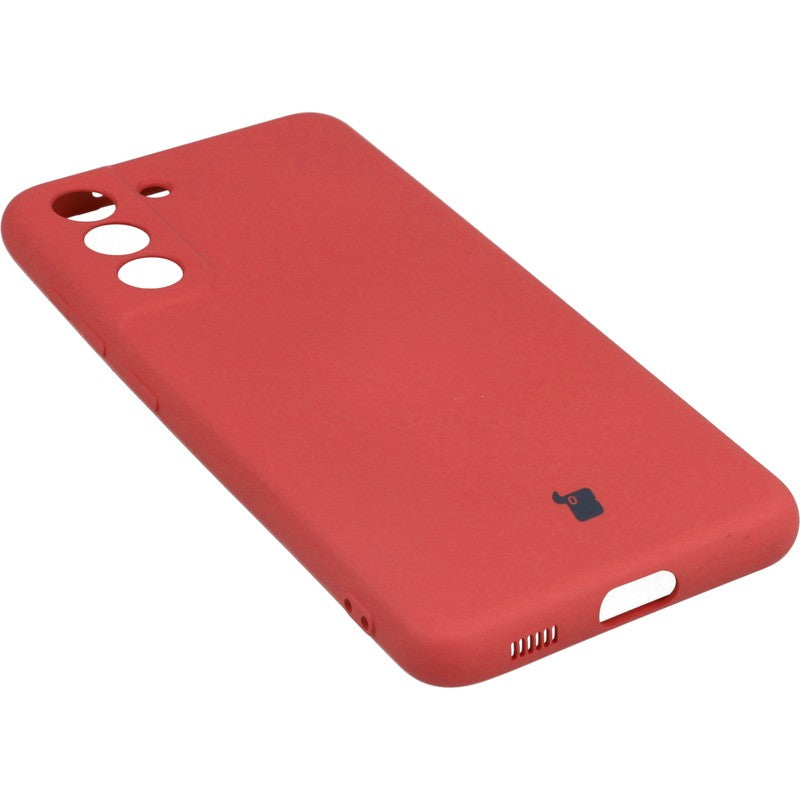 Schutzhülle Bizon Case Silicone für Galaxy S21 FE, Dunkelrosa