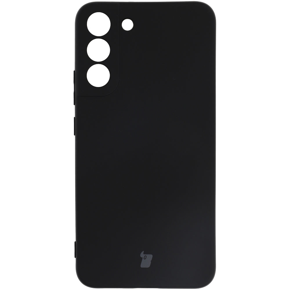 Schutzhülle Bizon Case Silicone für Galaxy S22 Plus, Schwarz