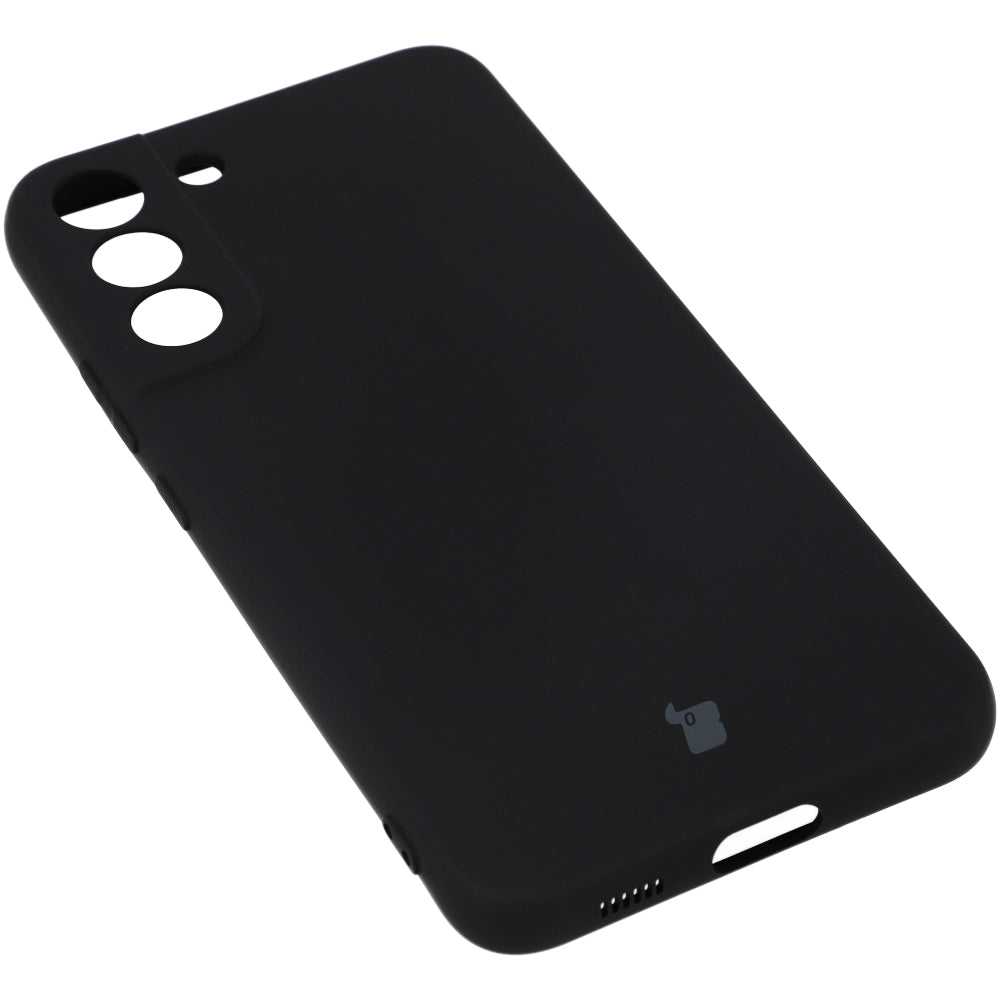 Schutzhülle Bizon Case Silicone für Galaxy S22 Plus, Schwarz