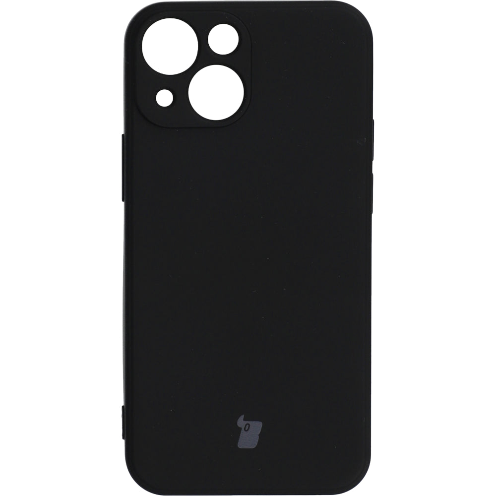 Schutzhülle Bizon Case Silicone für iPhone 13 Mini, Schwarz