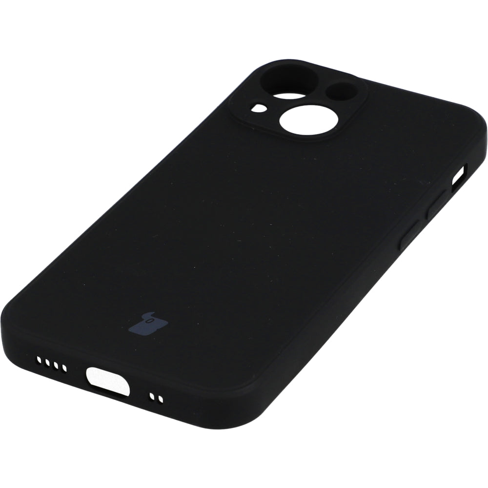 Schutzhülle Bizon Case Silicone für iPhone 13 Mini, Schwarz