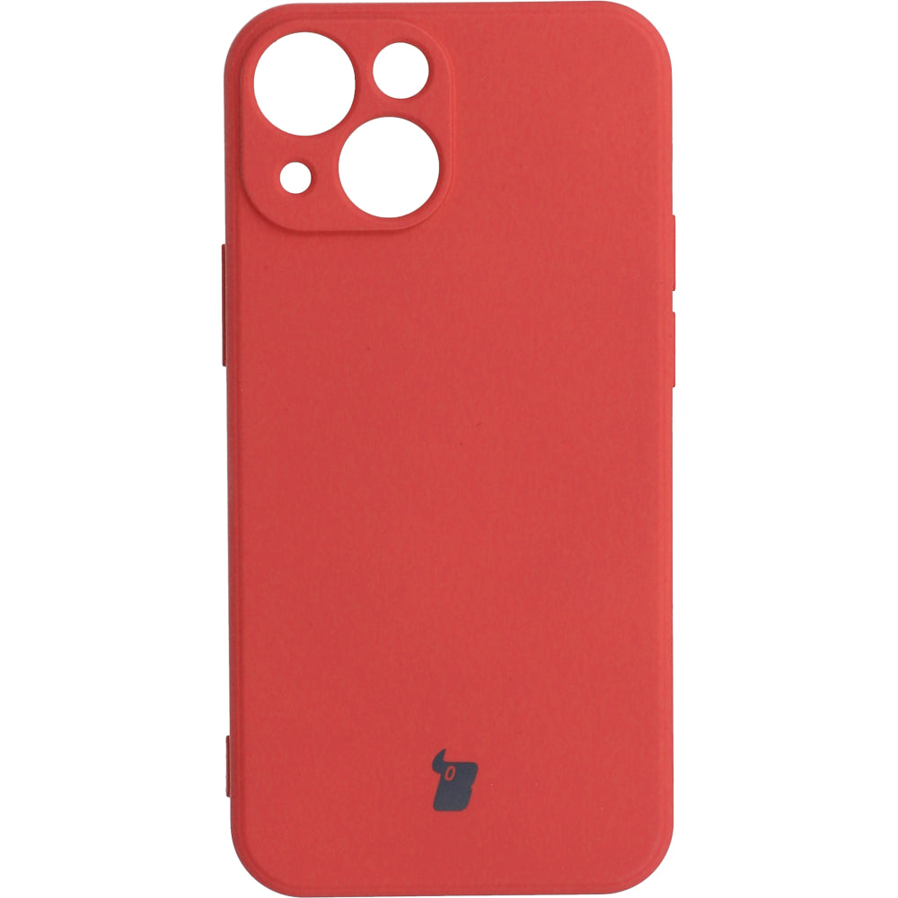 Schutzhülle Bizon Case Silicone für iPhone 13 Mini, Dunkelrosa
