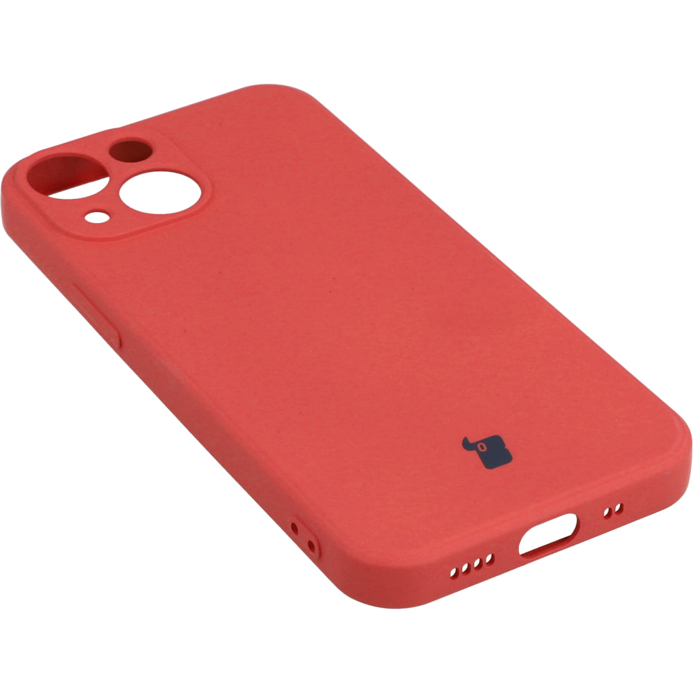 Schutzhülle Bizon Case Silicone für iPhone 13 Mini, Dunkelrosa