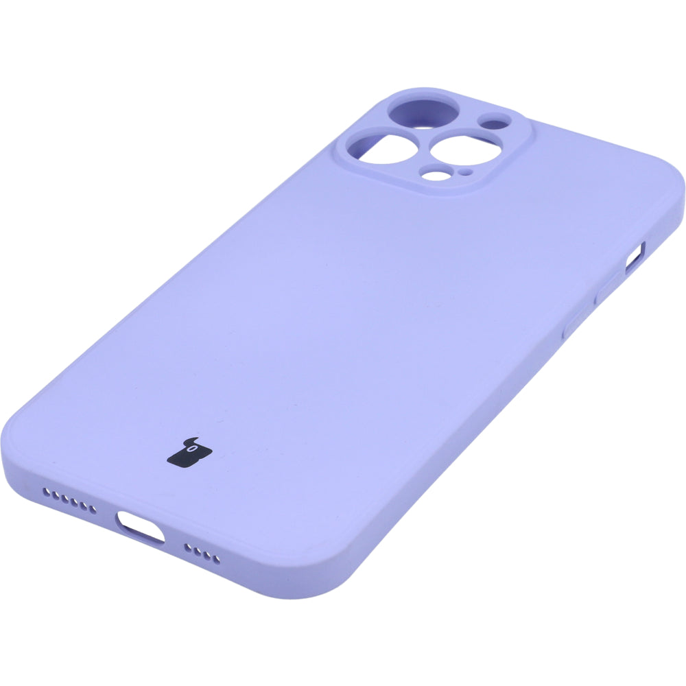 Schutzhülle Bizon Case Silicone für iPhone 13 Pro Max, Violett